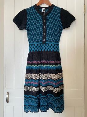 M Missoni multi-colour knit dress - size S